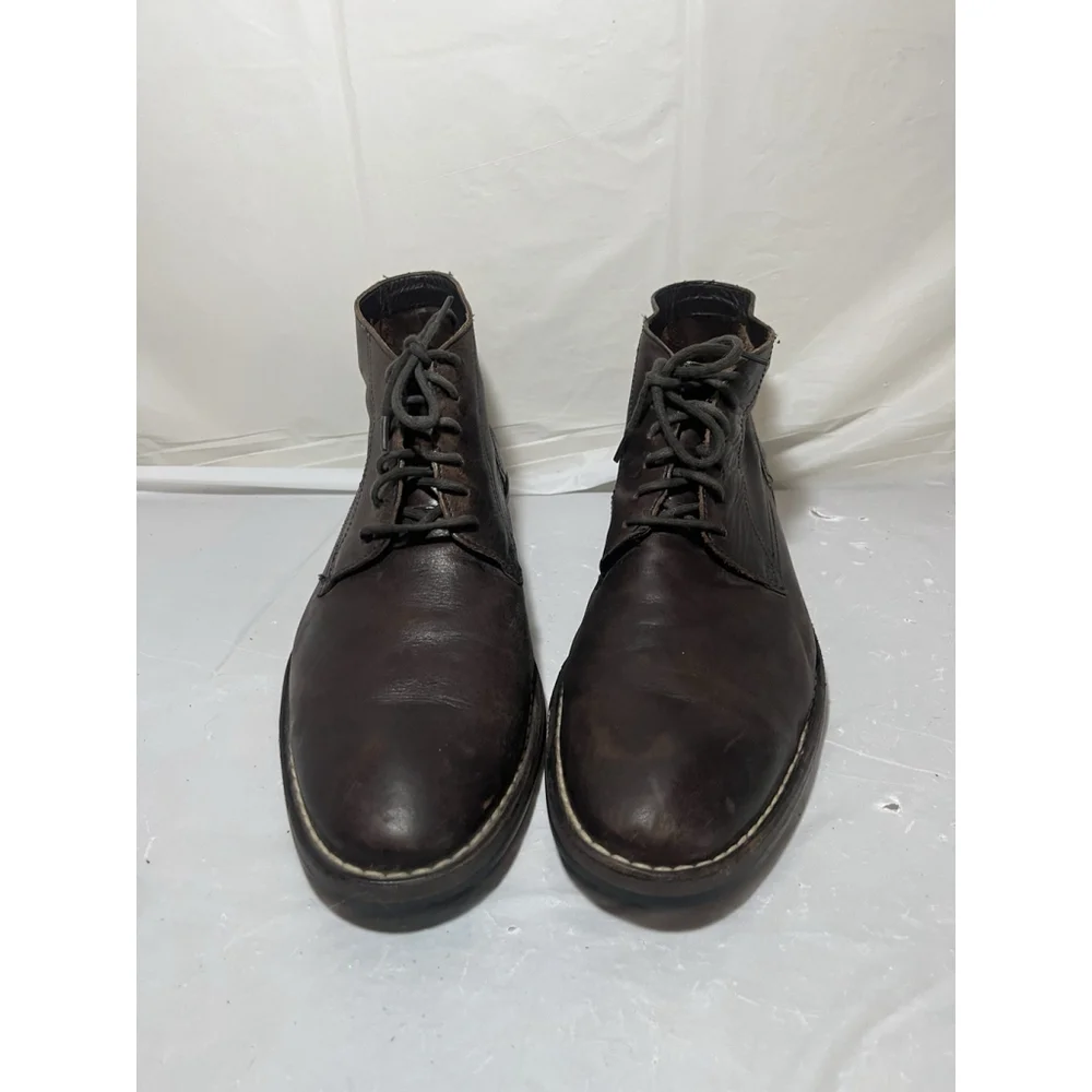 Cole Haan Canton Brown Leather Chukka Ankle Boot C11858 Mens 12 M Excellent_16